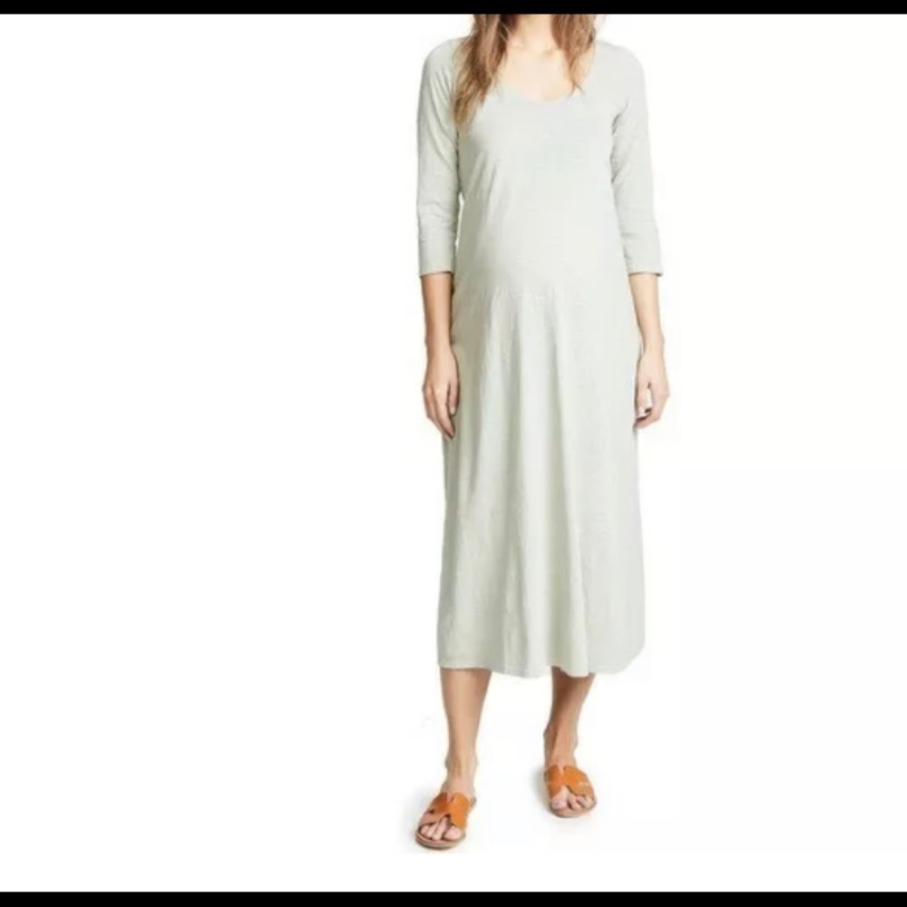Hatch cotton maxi (midi length) sage green size 1(small/medium) worn once